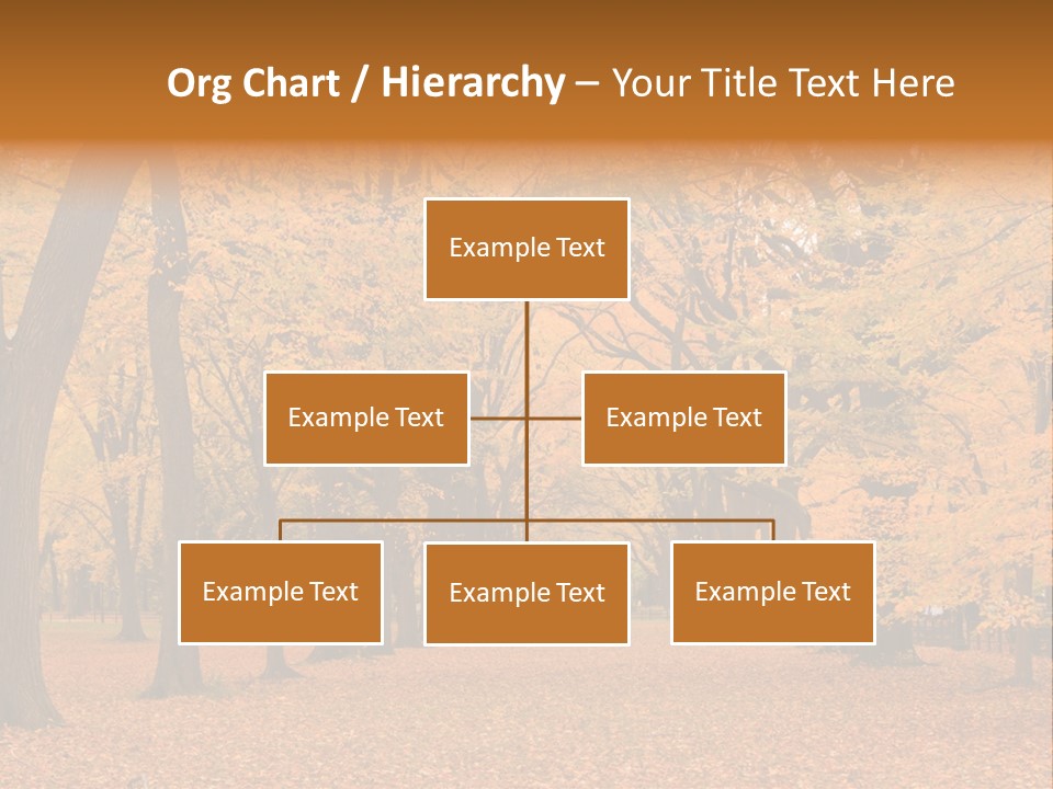 Footpath Walking Road PowerPoint Template