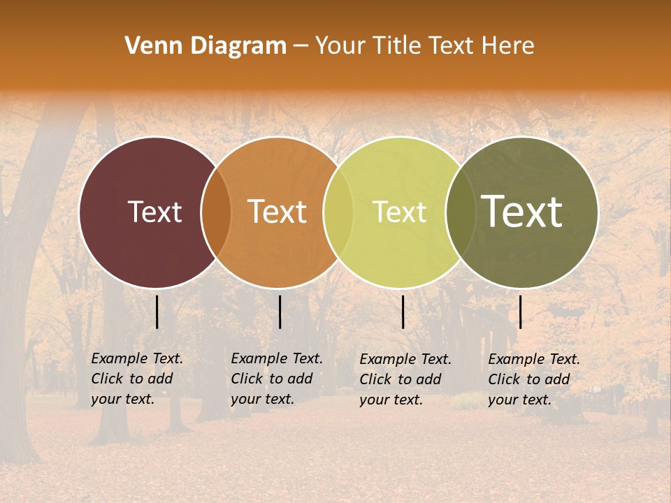 Footpath Walking Road PowerPoint Template