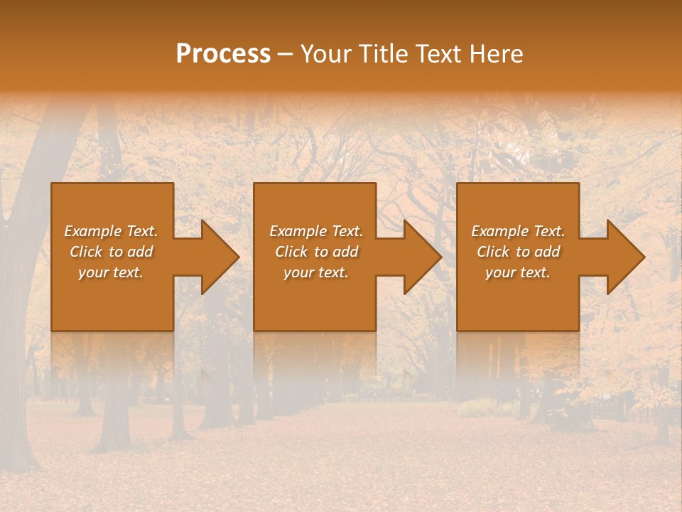 Footpath Walking Road PowerPoint Template