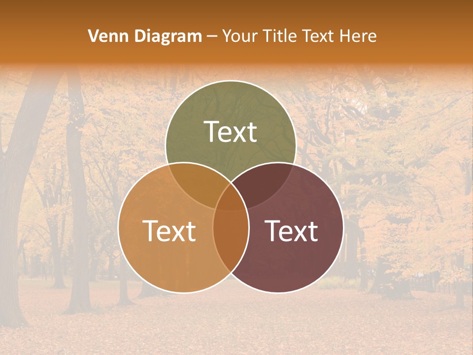 Footpath Walking Road PowerPoint Template