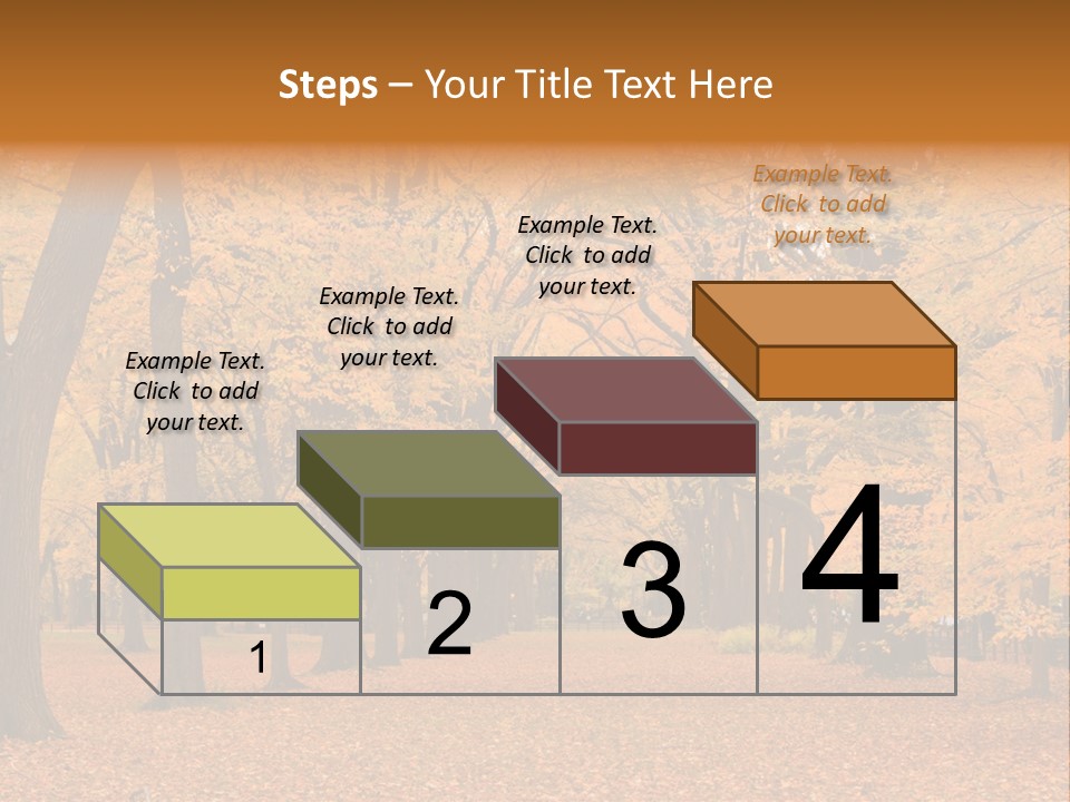 Footpath Walking Road PowerPoint Template