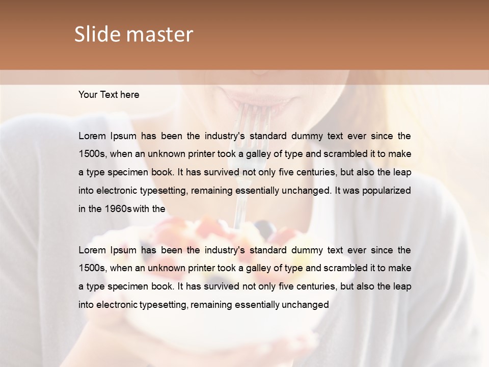 People Background Closed PowerPoint Template