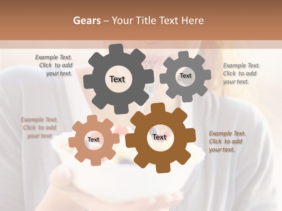 People Background Closed PowerPoint Template