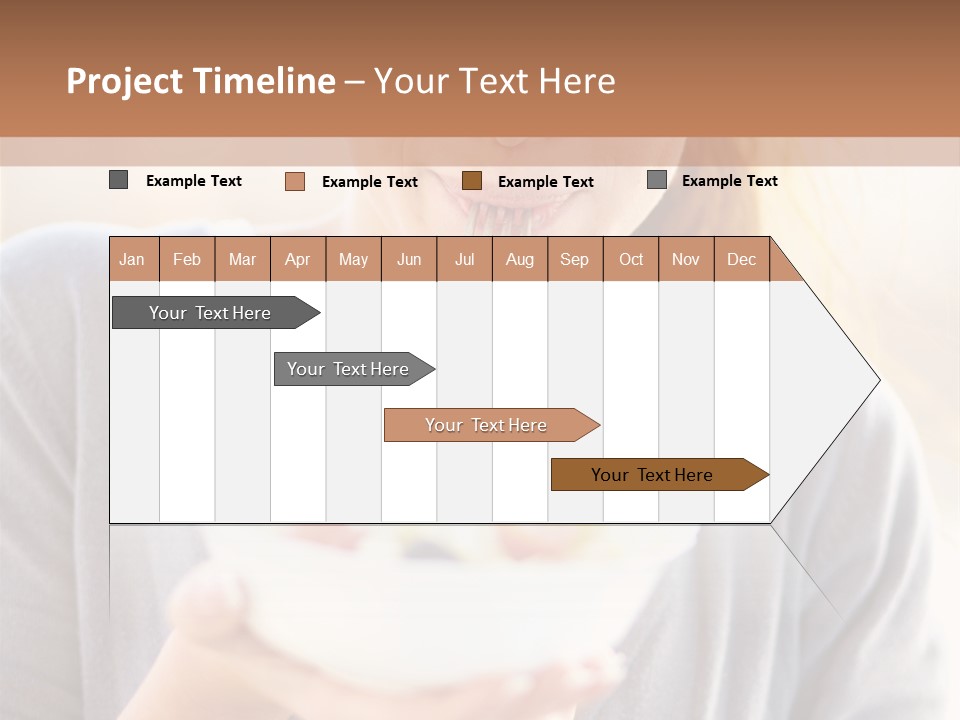 People Background Closed PowerPoint Template