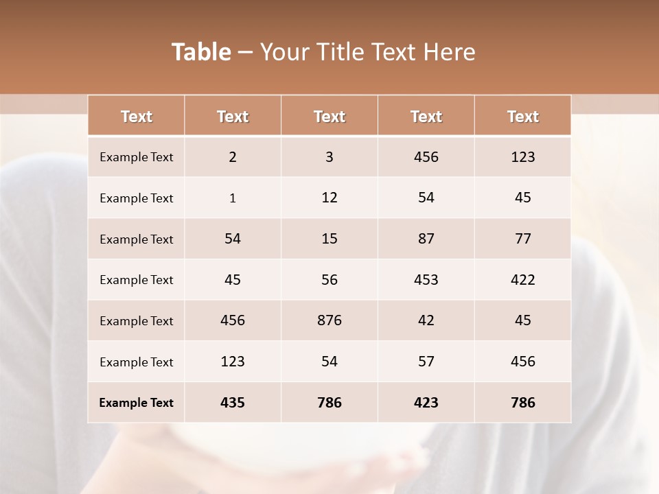 People Background Closed PowerPoint Template