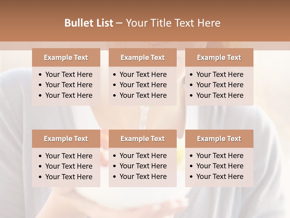 People Background Closed PowerPoint Template