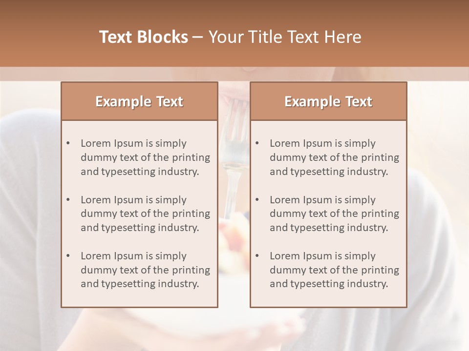 People Background Closed PowerPoint Template