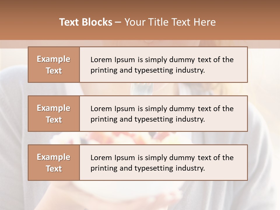 People Background Closed PowerPoint Template