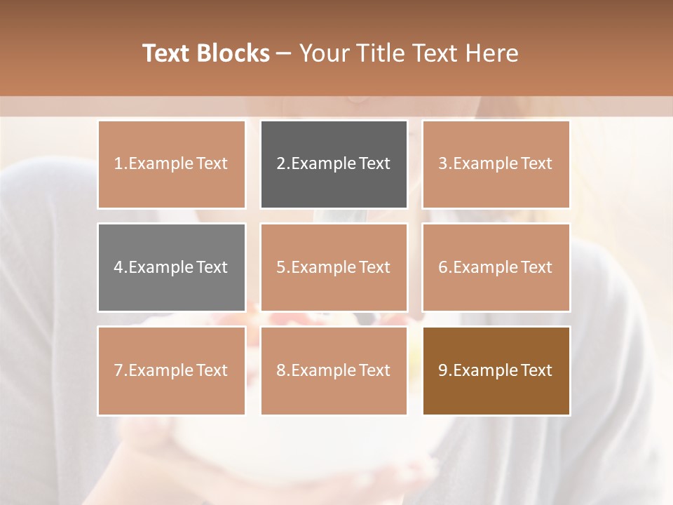 People Background Closed PowerPoint Template