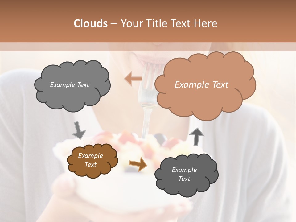 People Background Closed PowerPoint Template