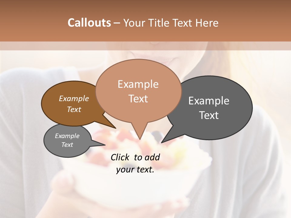 People Background Closed PowerPoint Template