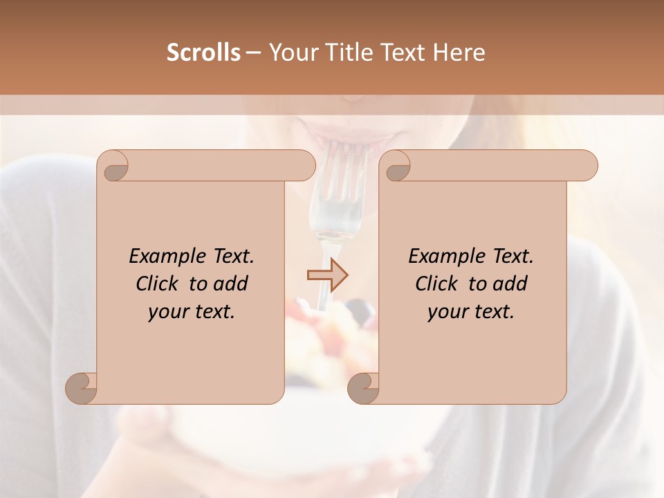People Background Closed PowerPoint Template