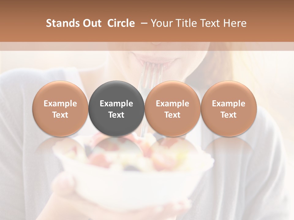 People Background Closed PowerPoint Template