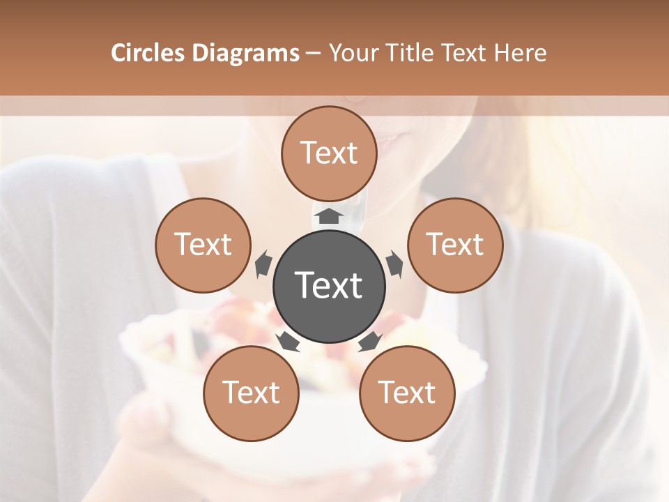 People Background Closed PowerPoint Template