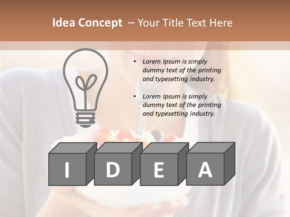 People Background Closed PowerPoint Template