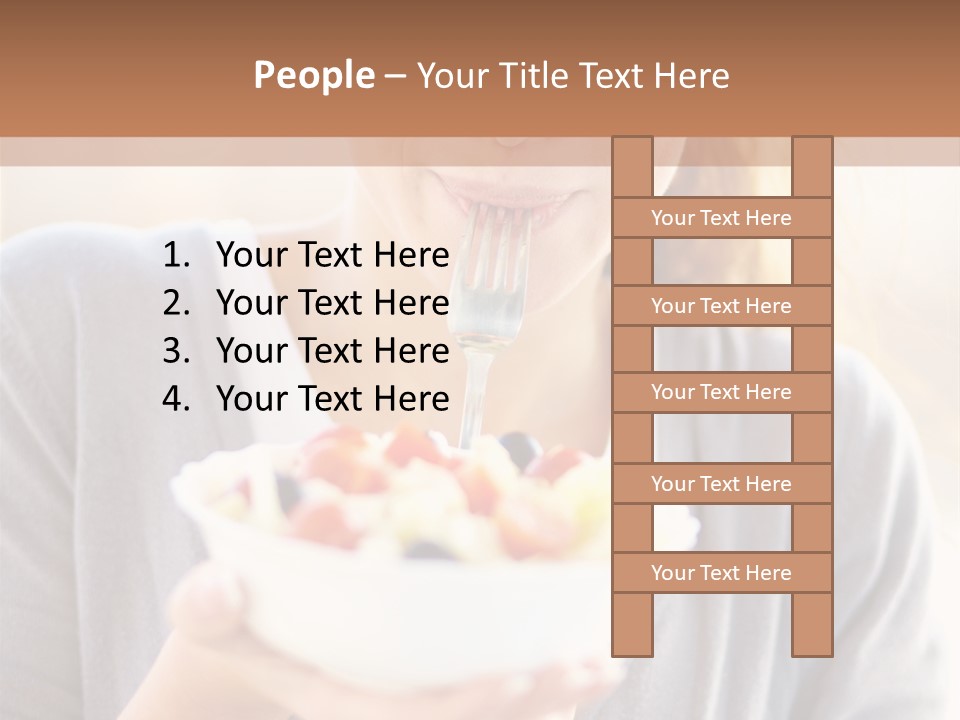 People Background Closed PowerPoint Template
