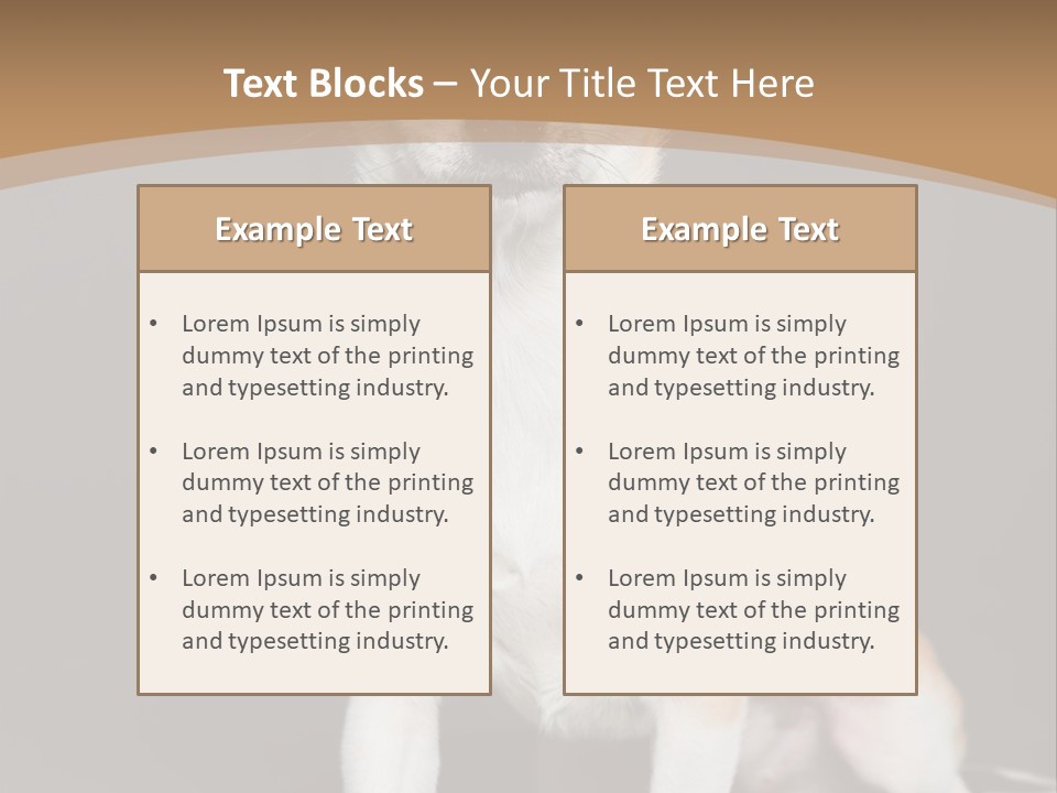 People Background Closed PowerPoint Template