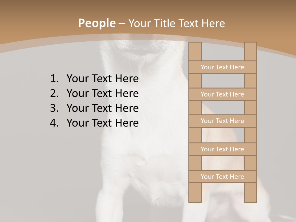 People Background Closed PowerPoint Template