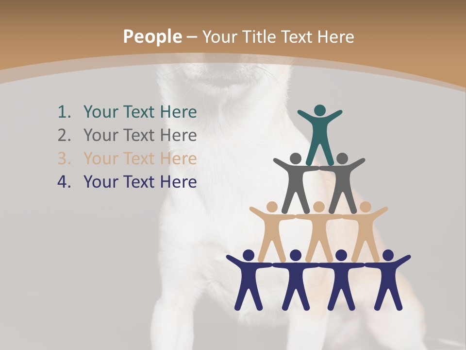 People Background Closed PowerPoint Template