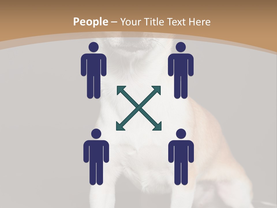 People Background Closed PowerPoint Template