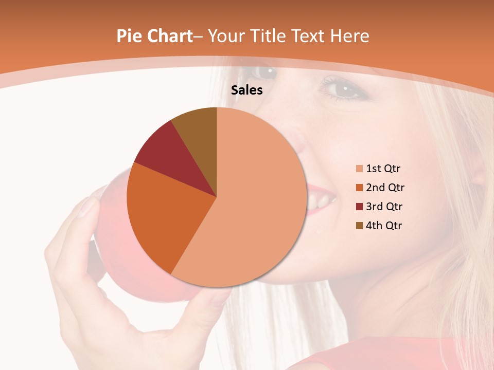 Woman Calories Life PowerPoint Template