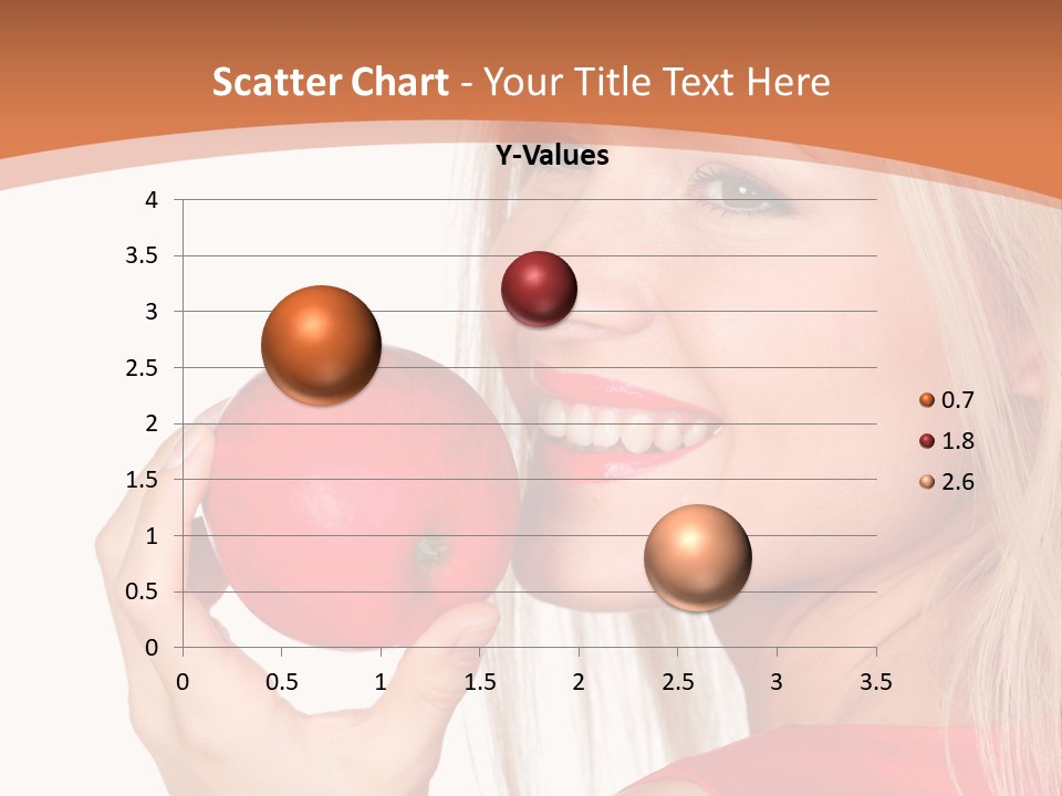 Woman Calories Life PowerPoint Template