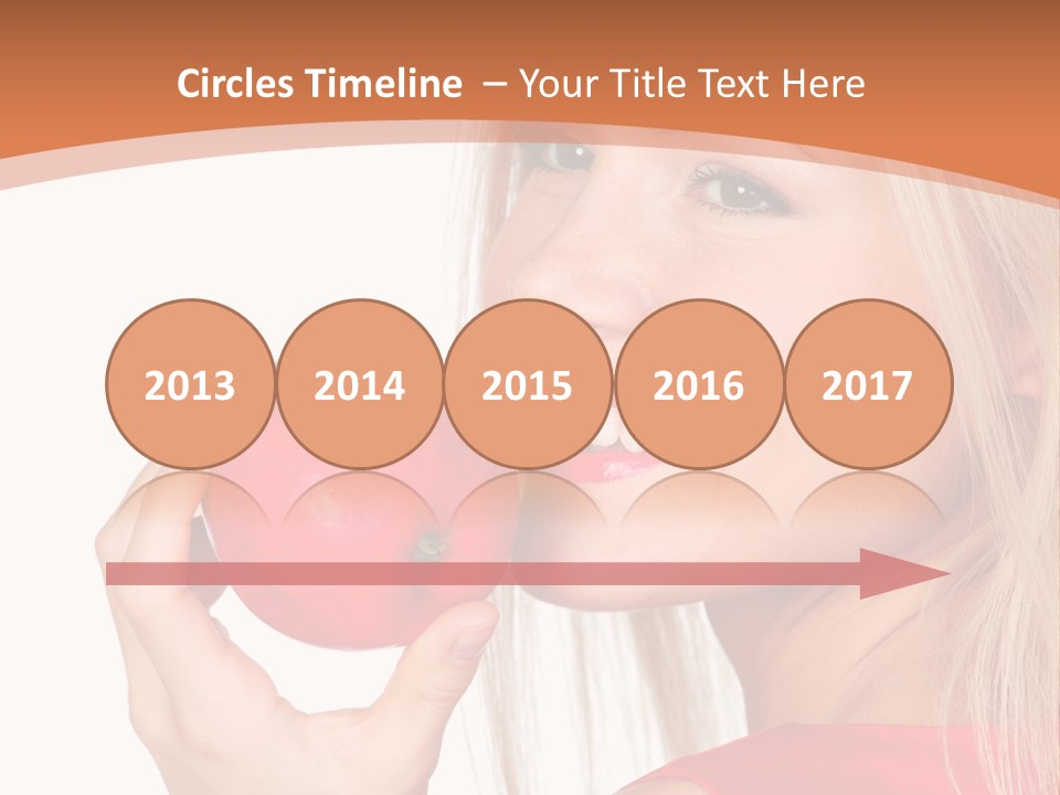 Woman Calories Life PowerPoint Template