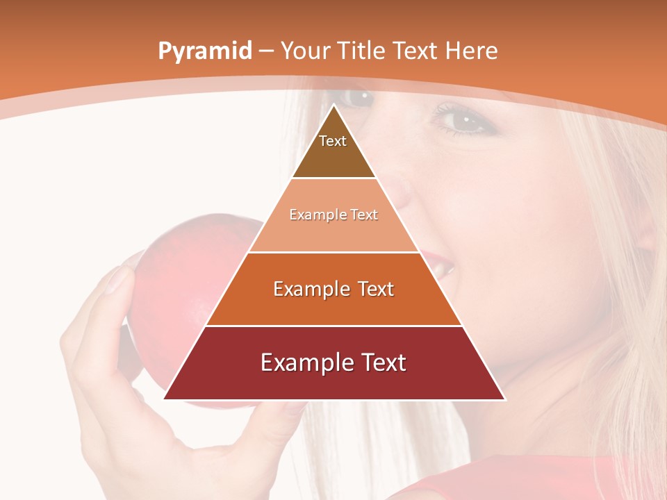 Woman Calories Life PowerPoint Template