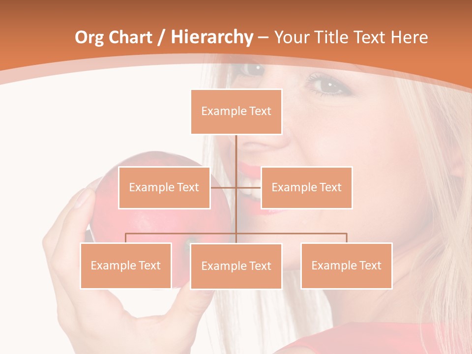 Woman Calories Life PowerPoint Template