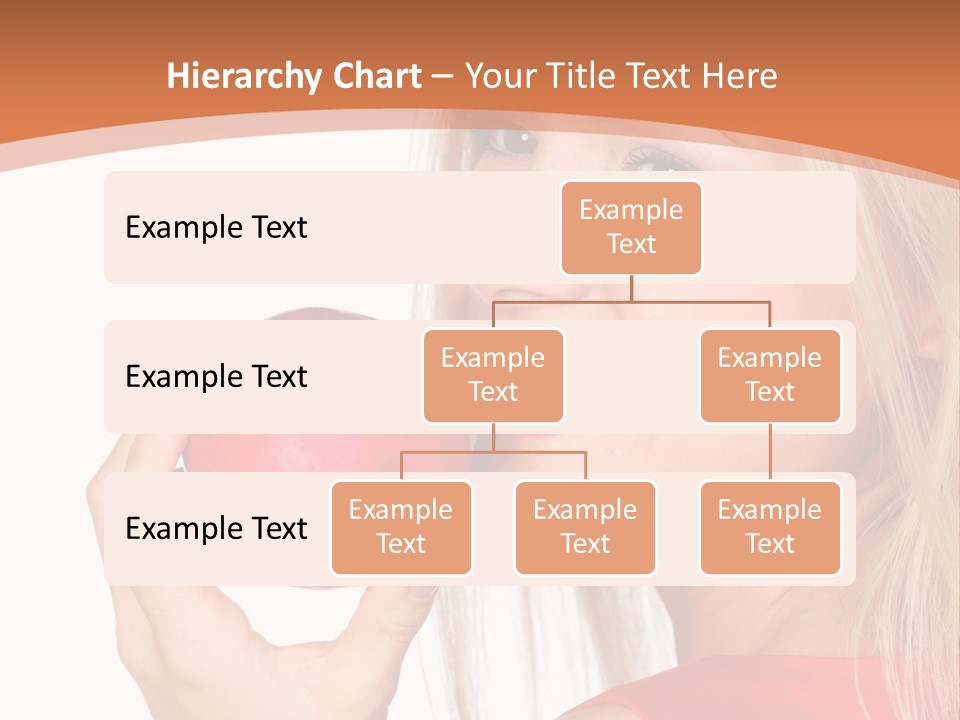 Woman Calories Life PowerPoint Template