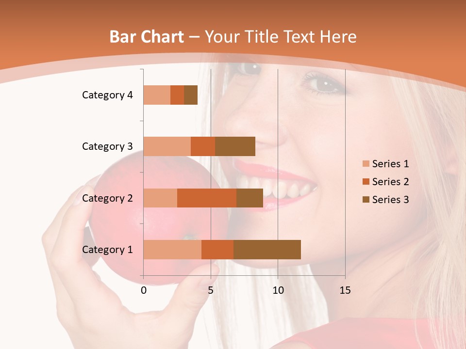 Woman Calories Life PowerPoint Template