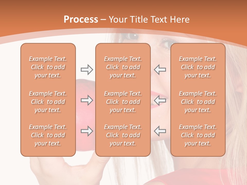 Woman Calories Life PowerPoint Template
