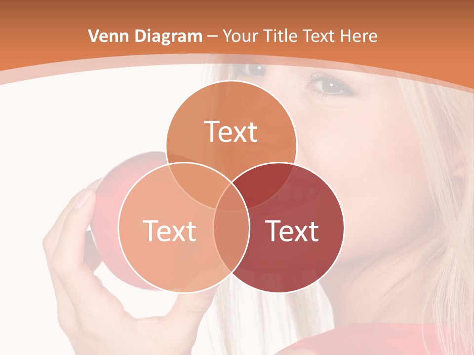 Woman Calories Life PowerPoint Template