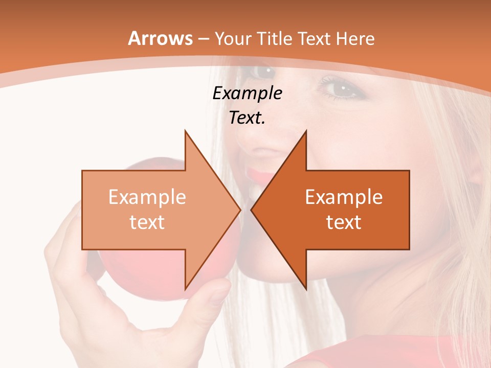 Woman Calories Life PowerPoint Template