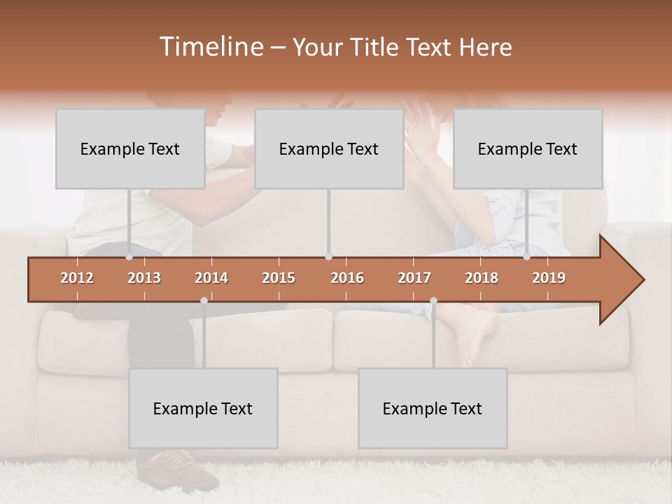 Opposite Raised Argument PowerPoint Template