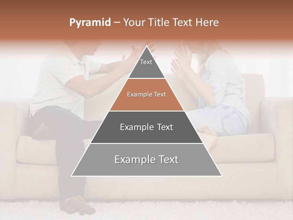 Opposite Raised Argument PowerPoint Template
