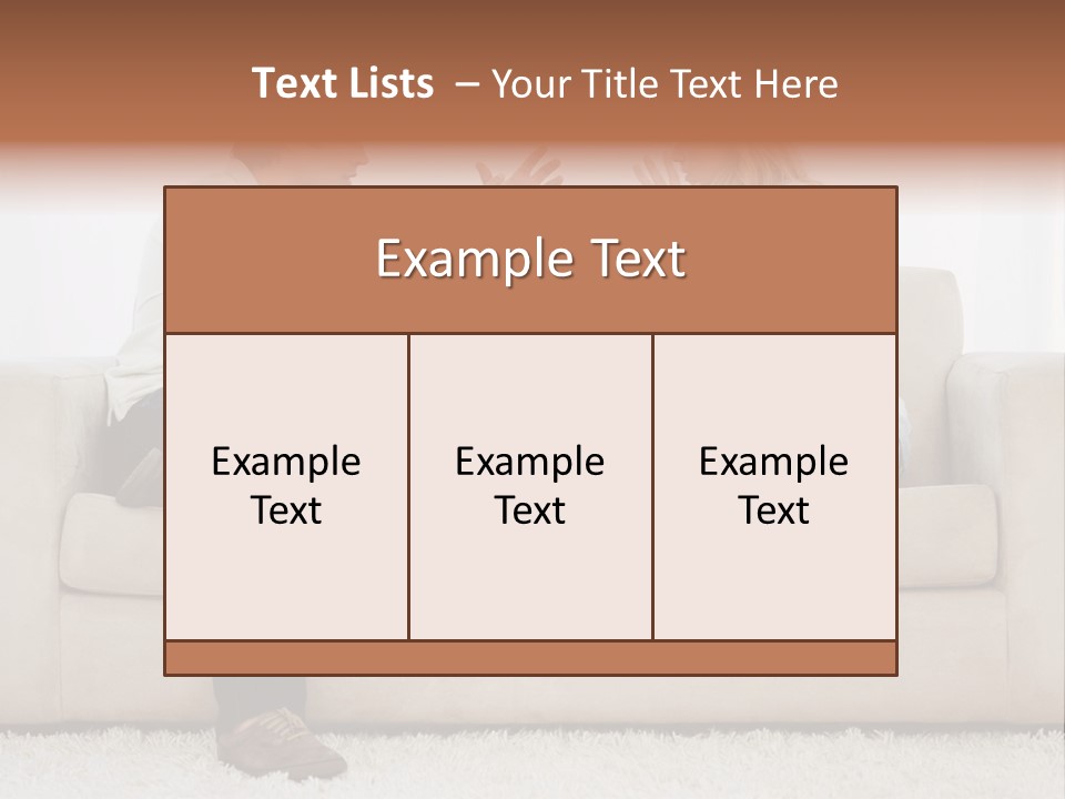 Opposite Raised Argument PowerPoint Template