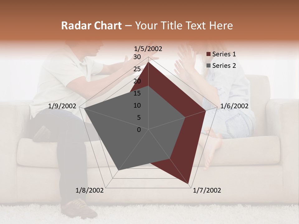 Opposite Raised Argument PowerPoint Template