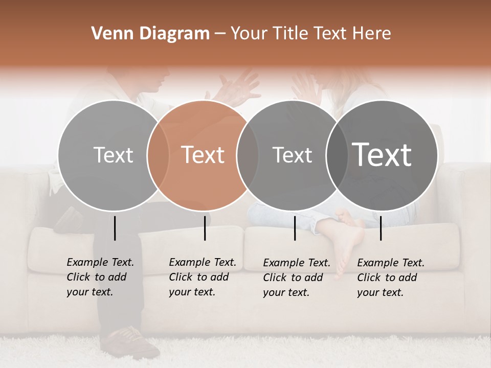 Opposite Raised Argument PowerPoint Template