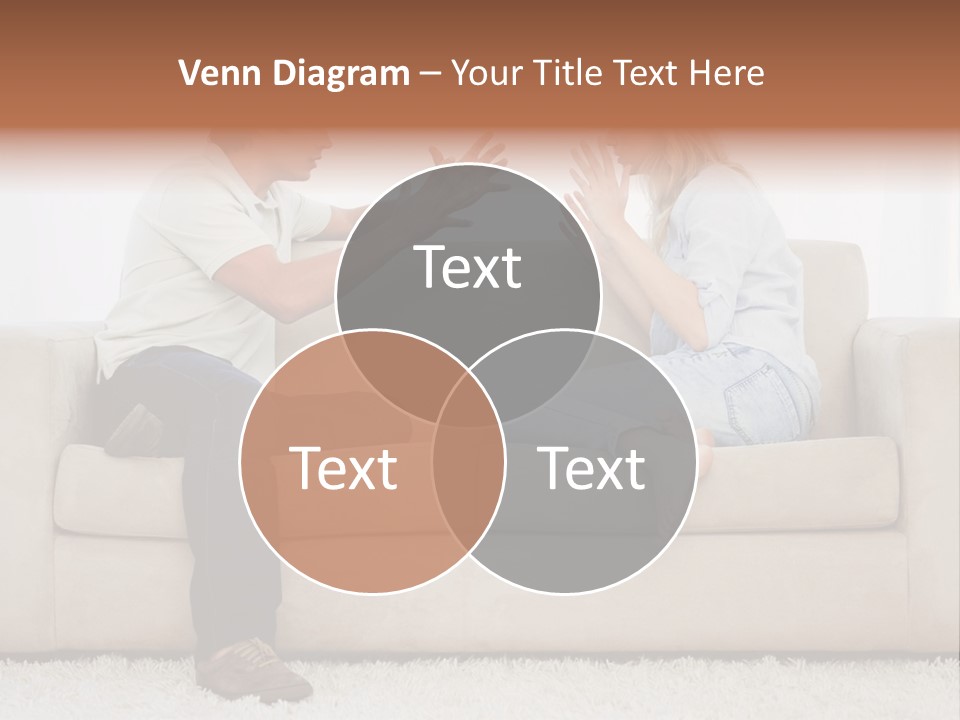 Opposite Raised Argument PowerPoint Template