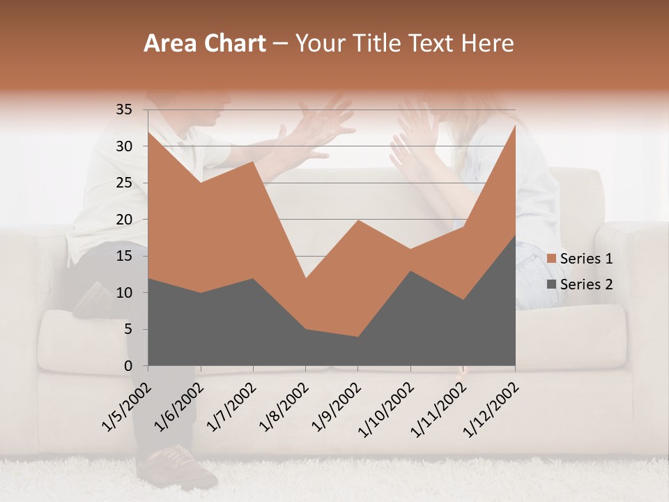 Opposite Raised Argument PowerPoint Template