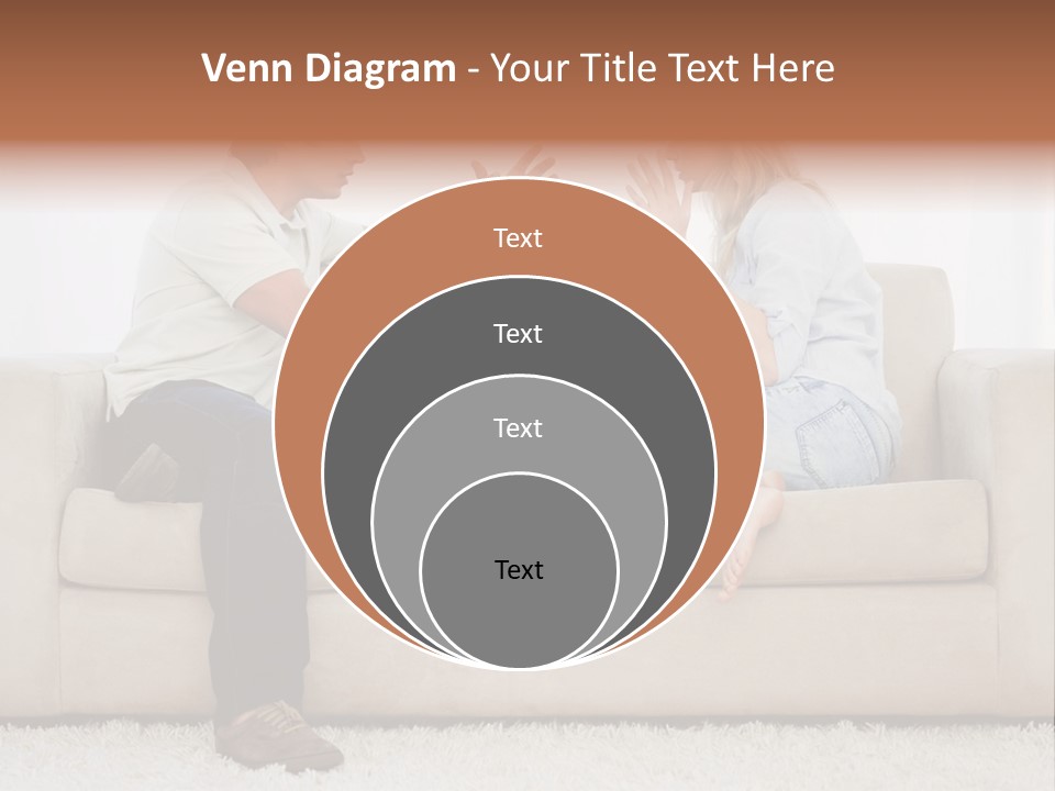 Opposite Raised Argument PowerPoint Template