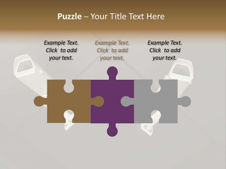 Metropolis Urban Toronto Tower PowerPoint Template