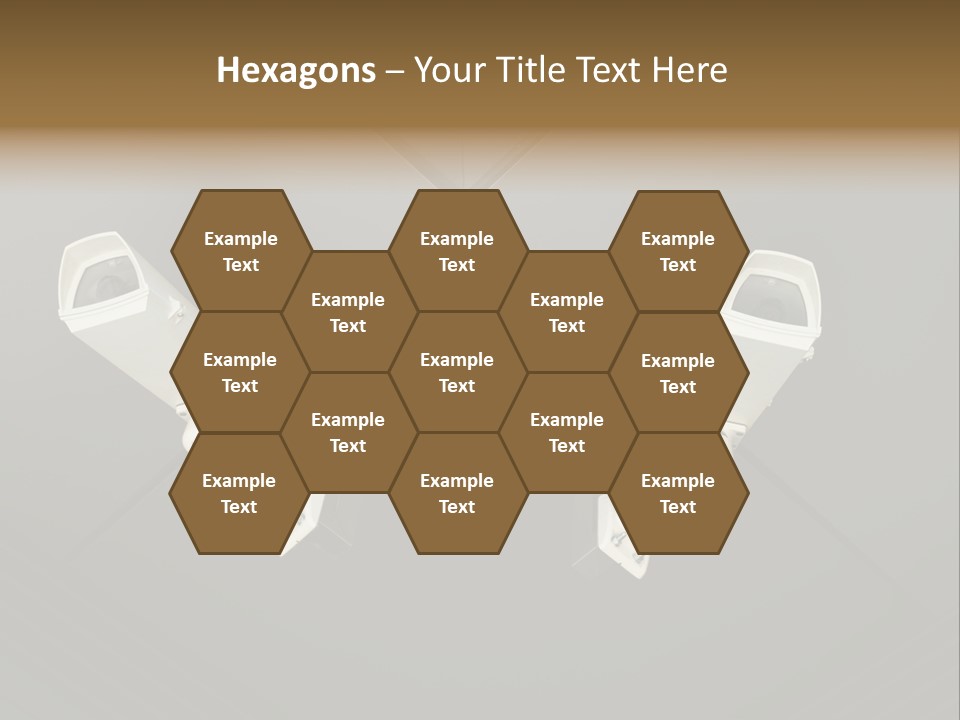 Metropolis Urban Toronto Tower PowerPoint Template