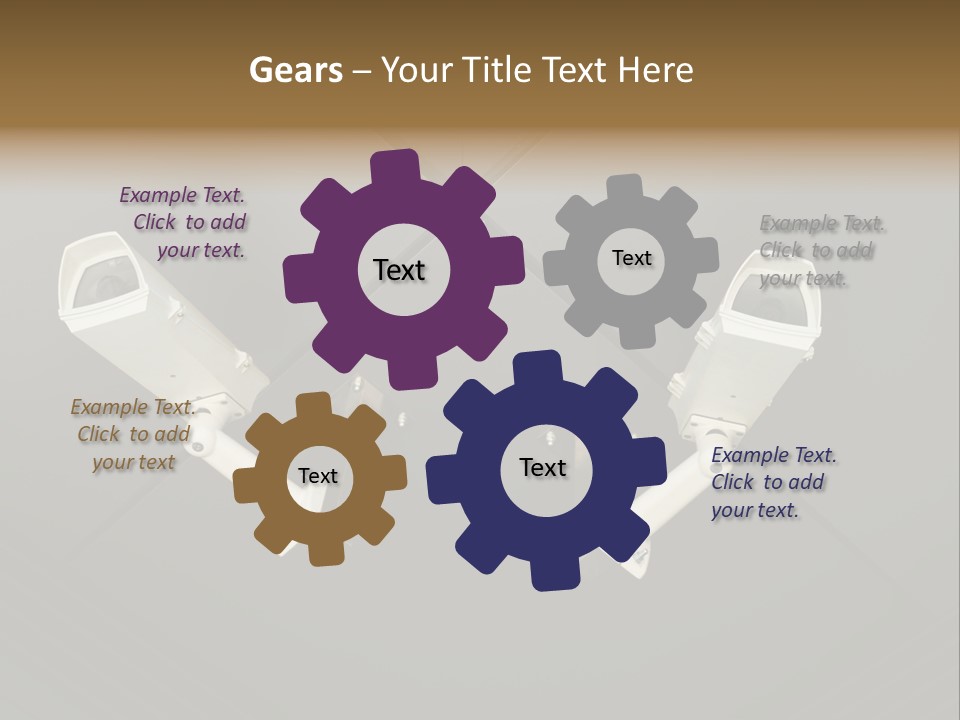Metropolis Urban Toronto Tower PowerPoint Template