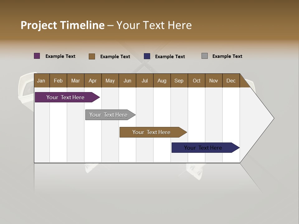Metropolis Urban Toronto Tower PowerPoint Template
