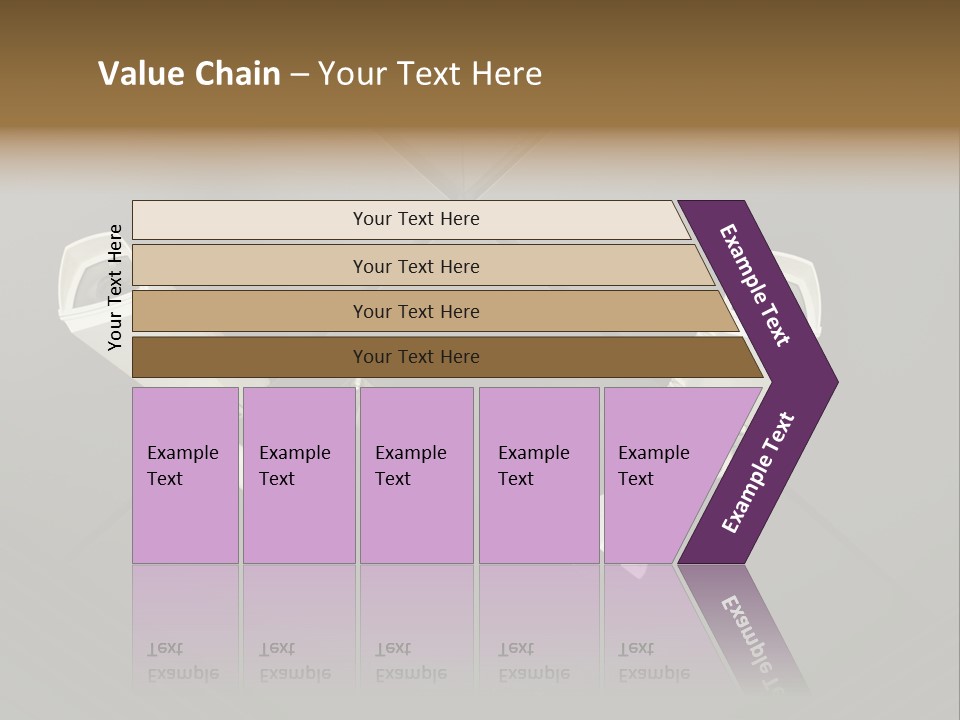 Metropolis Urban Toronto Tower PowerPoint Template