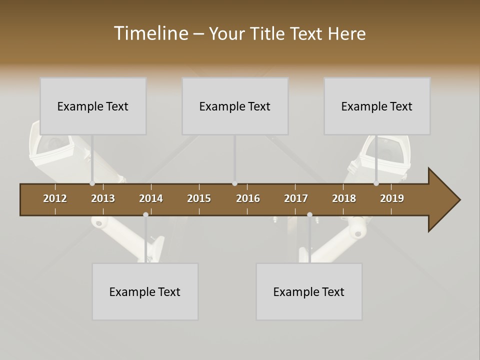 Metropolis Urban Toronto Tower PowerPoint Template