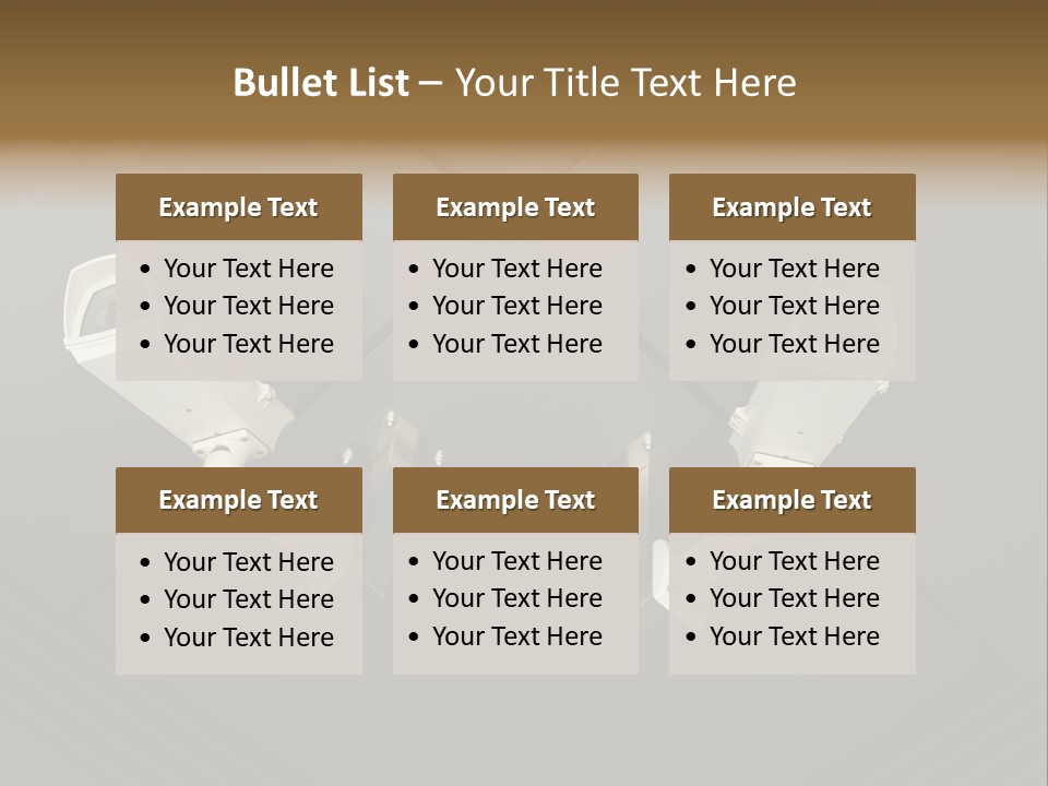 Metropolis Urban Toronto Tower PowerPoint Template