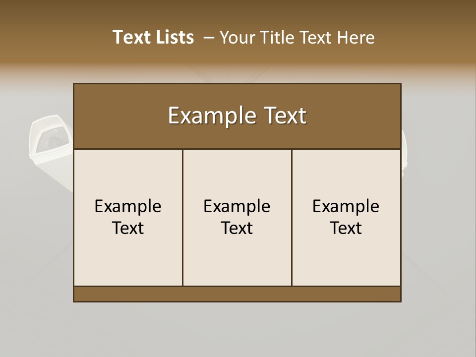 Metropolis Urban Toronto Tower PowerPoint Template